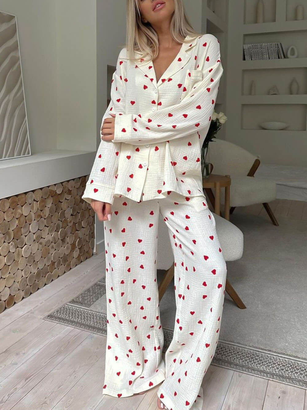Soft Lightweight Comfort Fit Pajama Set