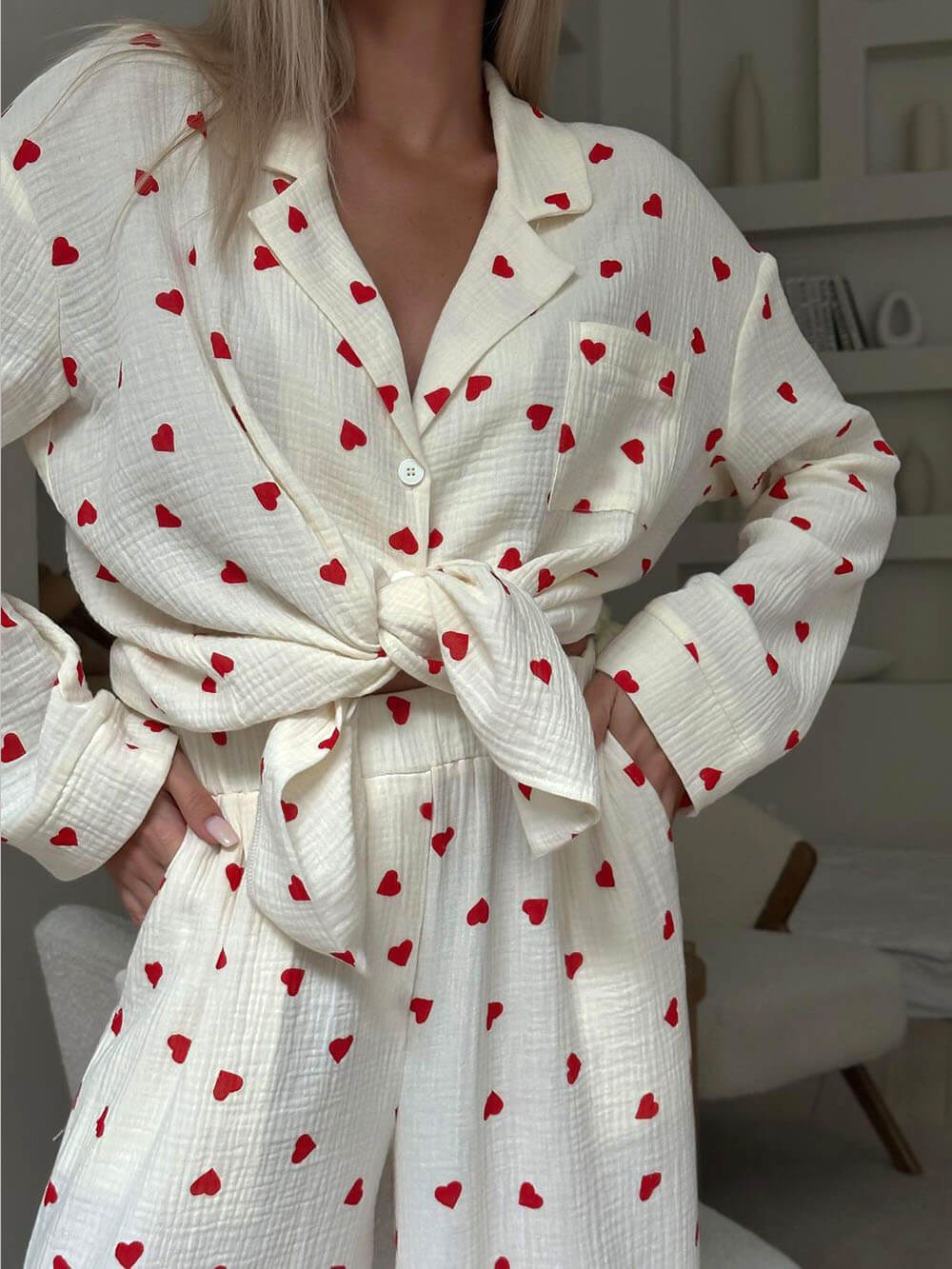 Soft Lightweight Comfort Fit Pajama Set
