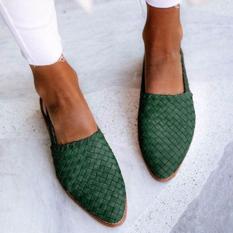 Woven Flexible Breathable Slip-on Shoes