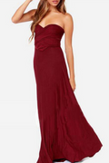 Women's Maxi Dress - Halterneck - High Slit - Flowy Elegant Fit