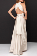 Women's Maxi Dress - Halterneck - High Slit - Flowy Elegant Fit