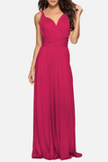 Women's Maxi Dress - Halterneck - High Slit - Flowy Elegant Fit