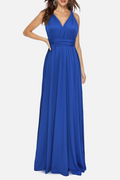 Women's Maxi Dress - Halterneck - High Slit - Flowy Elegant Fit