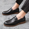 Men's Loafer Shoes – Genuine Leather – Penny Strap – Slip-On – Classic Fit
