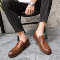 Men's Loafer Shoes – Genuine Leather – Penny Strap – Slip-On – Classic Fit