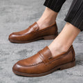 Men's Loafer Shoes – Genuine Leather – Penny Strap – Slip-On – Classic Fit
