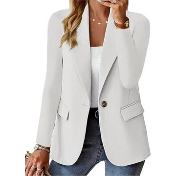 Slim Fit Single-breasted Notch-lapel Blazer