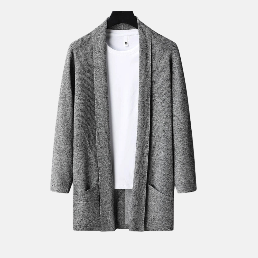 Slim Fit Knit Cardigan Sweater