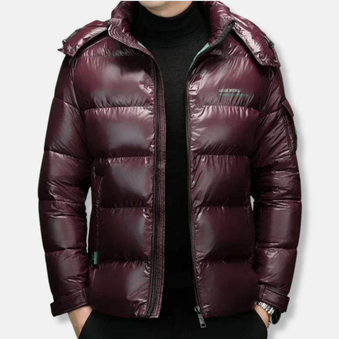 Water-Resistant Quilted Regular Fit Puffer Jacket