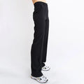 Women's Suit Pants - High-Waisted - Wide Legs - Elegant with Pockets