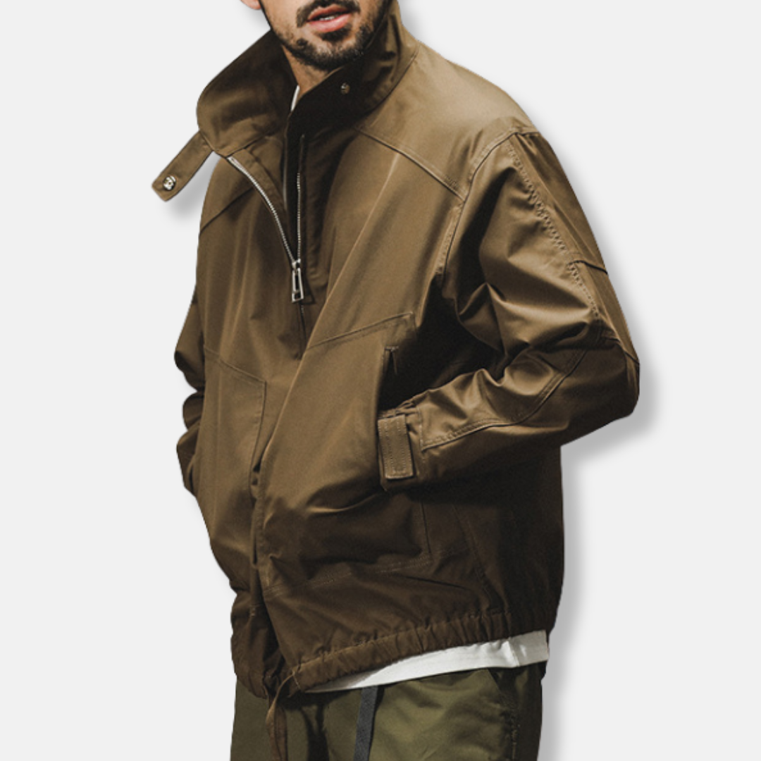 Wind and Water Resistant Relaxed Jacket
