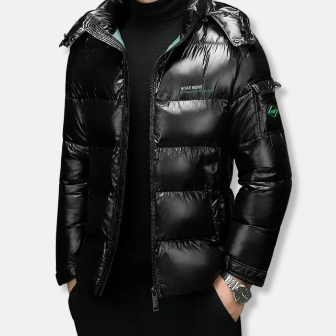 Water-Resistant Quilted Regular Fit Puffer Jacket