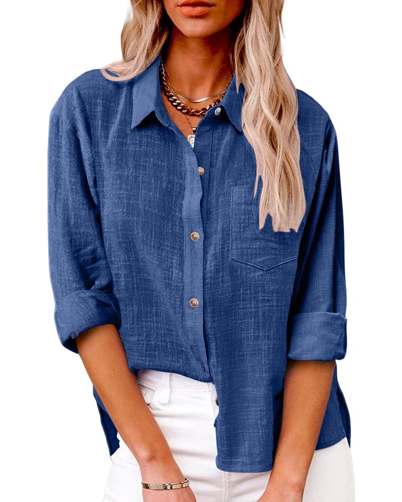Breathable Cotton Oversized Fit Shirt