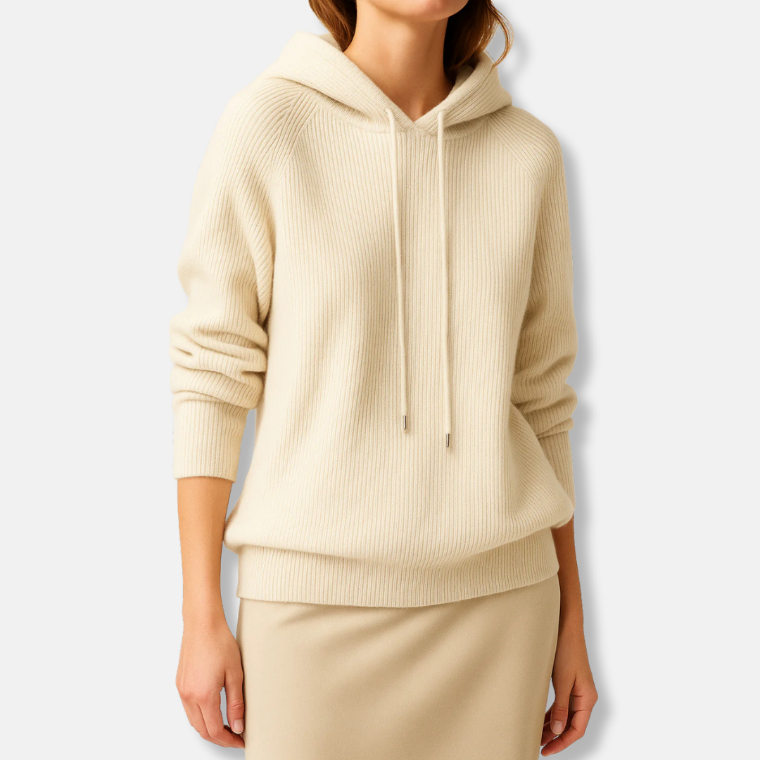 Knit Relaxed Fit Hoodie