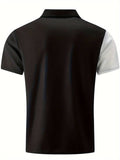 Men's Polo Shirt - Classic Collar - Short Sleeves - Breathable Lightweight Design