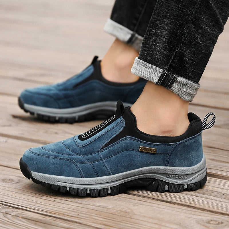 Comfort Fit Supportive Grip Slip-on Outdoor Sneakers