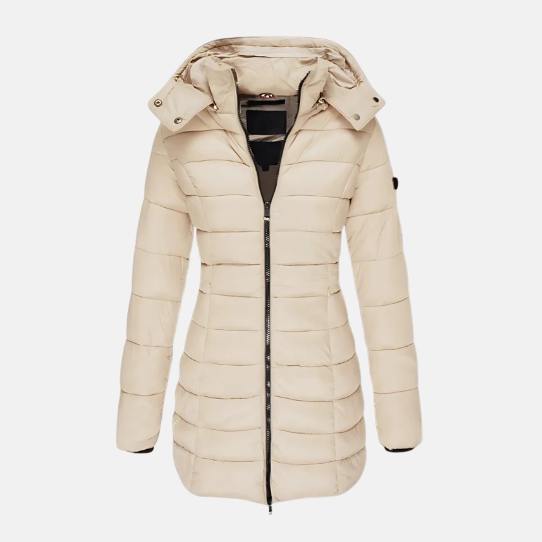 Quilted Insulated Slim Fit Puffer Coat