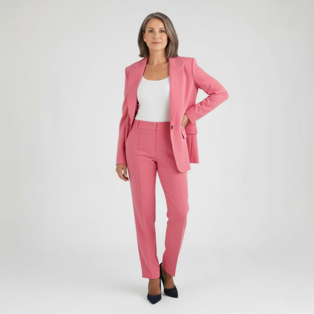 Chic Tailored Suit Set