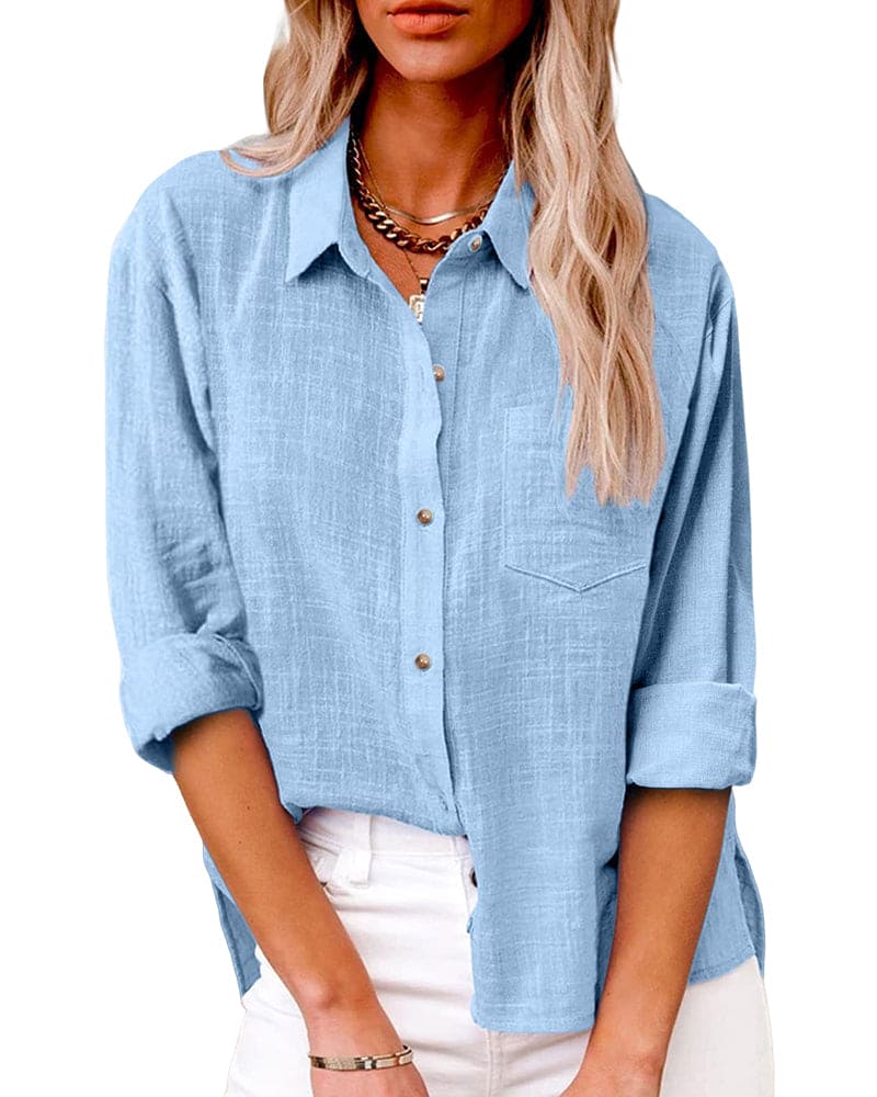 Breathable Cotton Oversized Fit Shirt