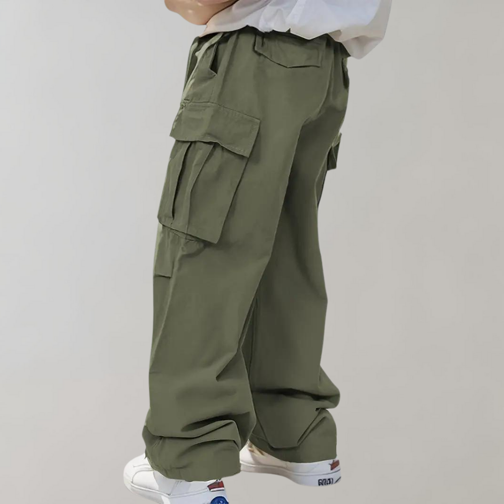 Practical Pockets Relaxed Cargo Trousers