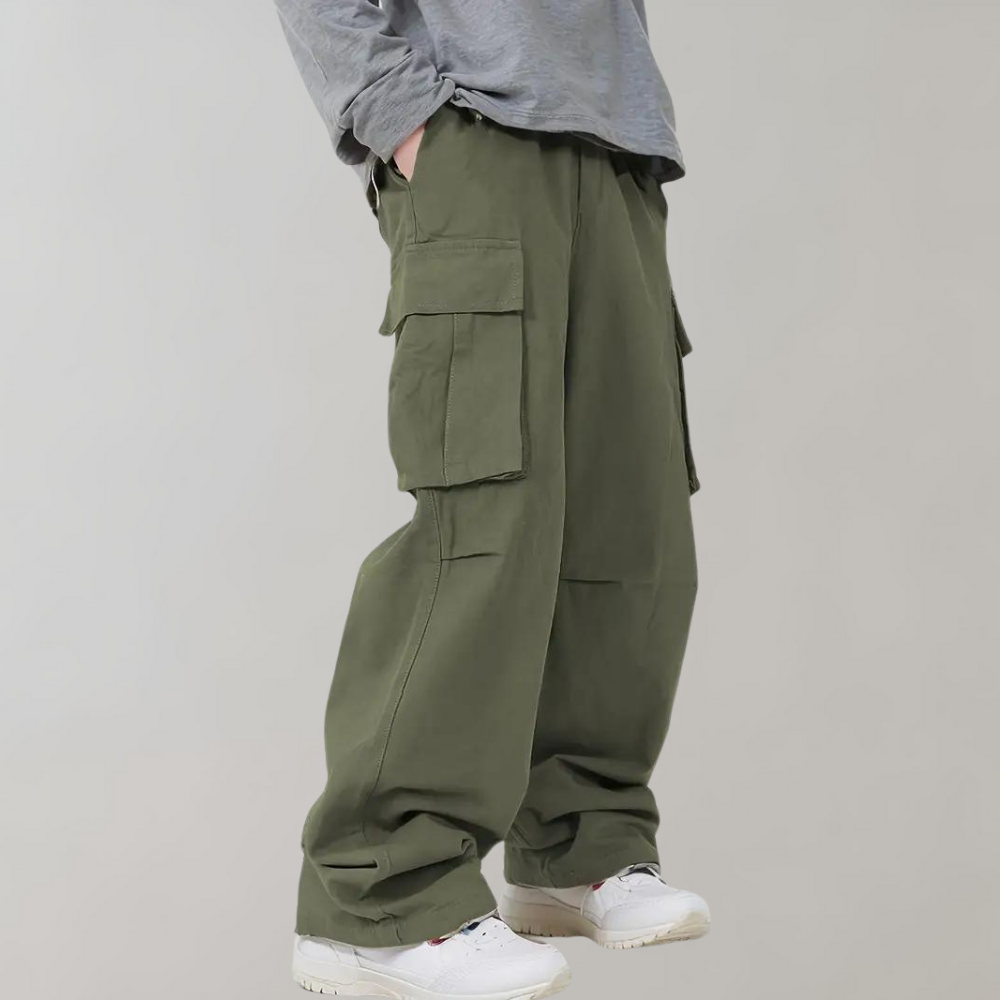 Practical Pockets Relaxed Cargo Trousers