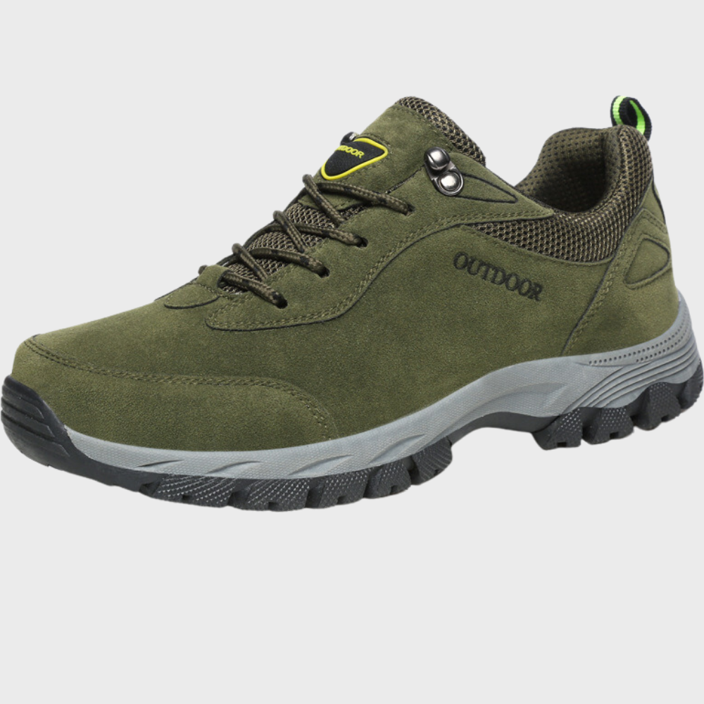 Shock Absorbing Non-Slip Breathable Suede Hiking Shoes