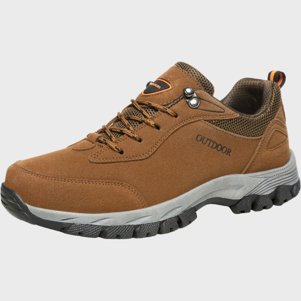 Shock Absorbing Non-Slip Breathable Suede Hiking Shoes