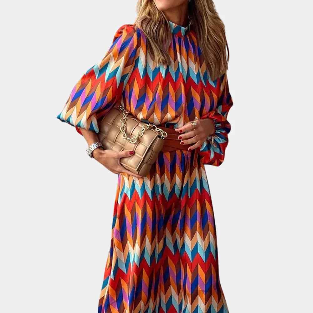 Women's Blazer - Tweed Pattern - Tailored Fit - Gold Buttons Elegant Design