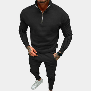 Comfortable Cotton Relaxed Fit Tracksuit