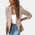 Blazer for women - Classic tailored cut - Single-breasted - Flattering fit