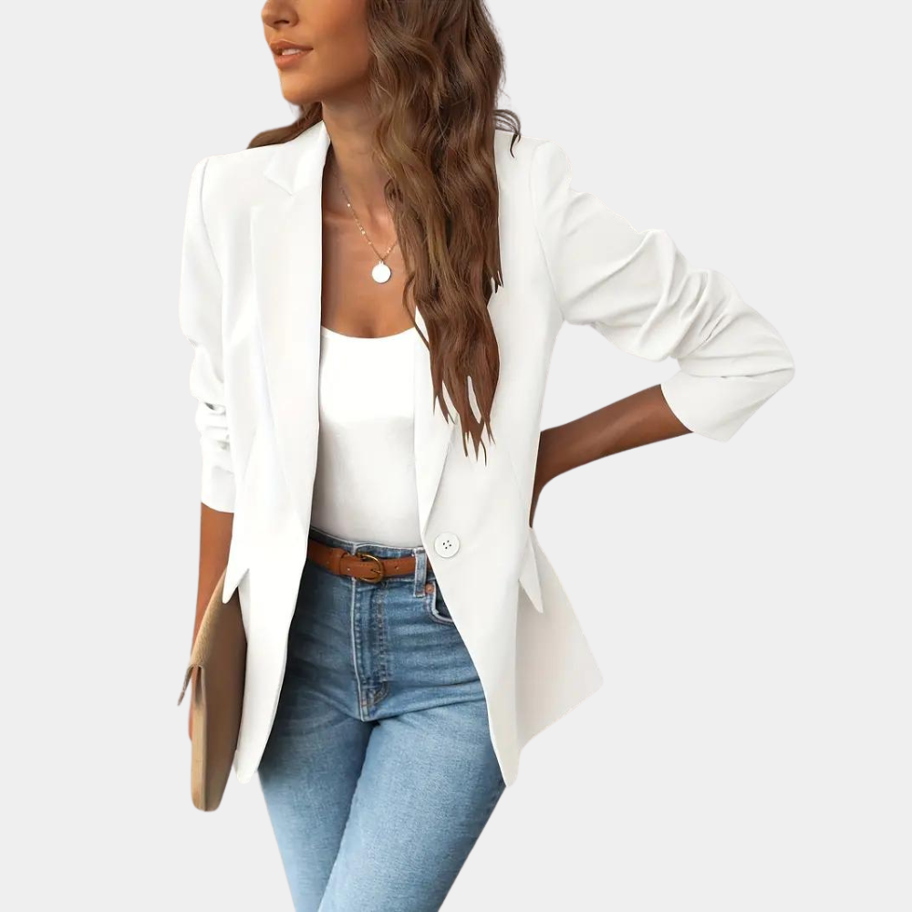 Blazer for women - Classic tailored cut - Single-breasted - Flattering fit