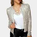 Women's Blazer - Sequin Design - Tailored Fit - Elegant Party Jacket