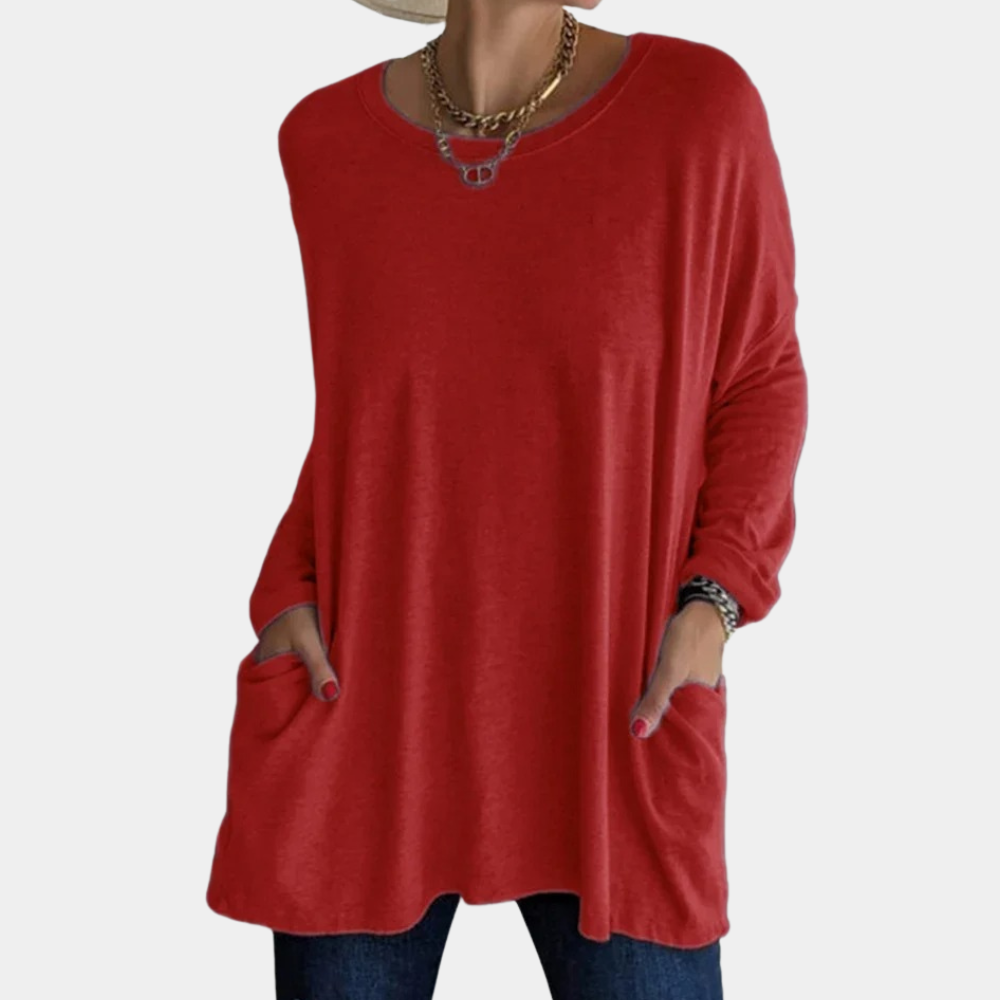 Soft Knit Oversized Tunic Sweater