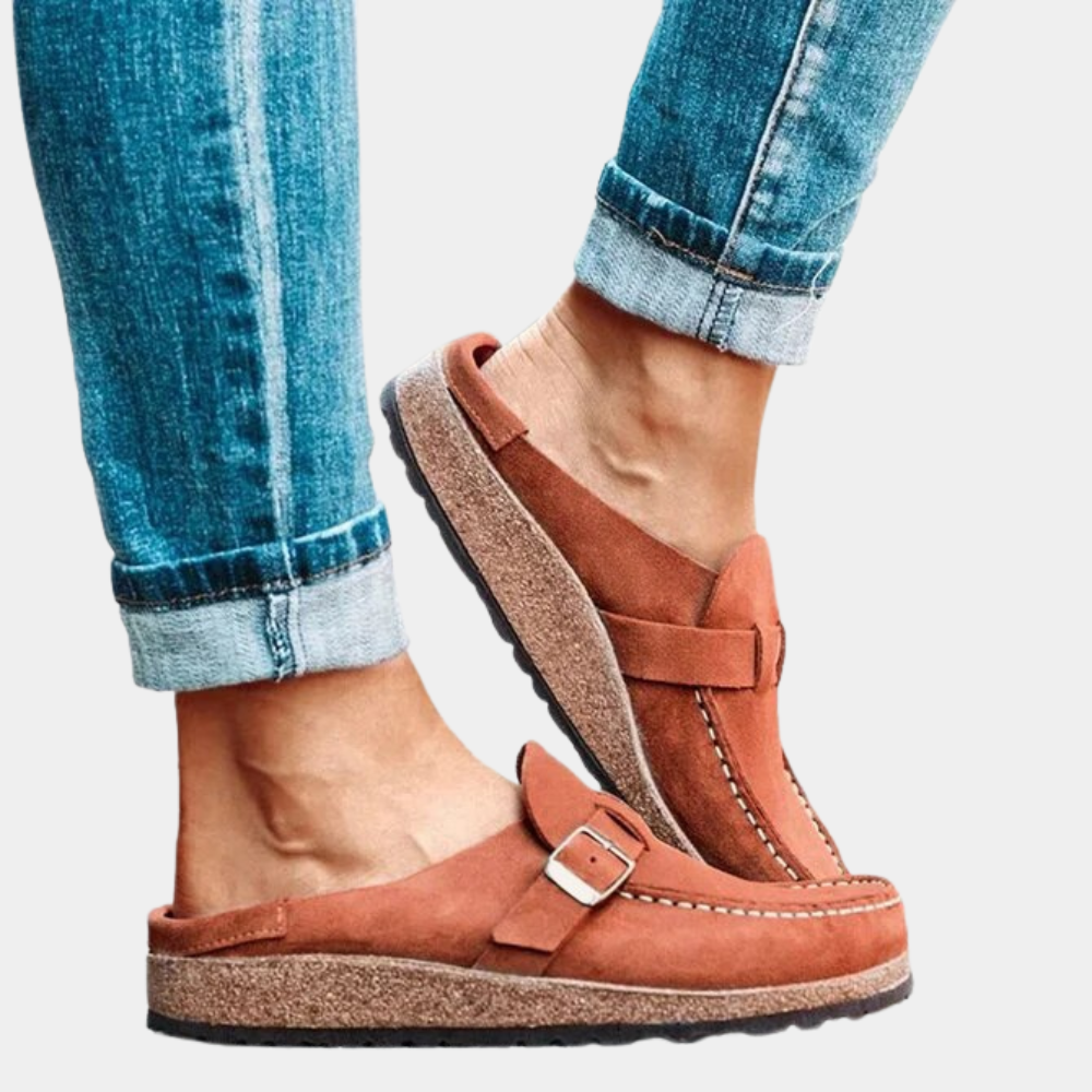 Genuine Leather Soft Sole Slip-on Loafers