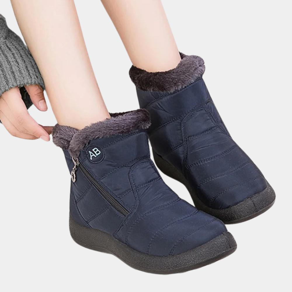 Warm Lined Quilted Non-Slip Boots