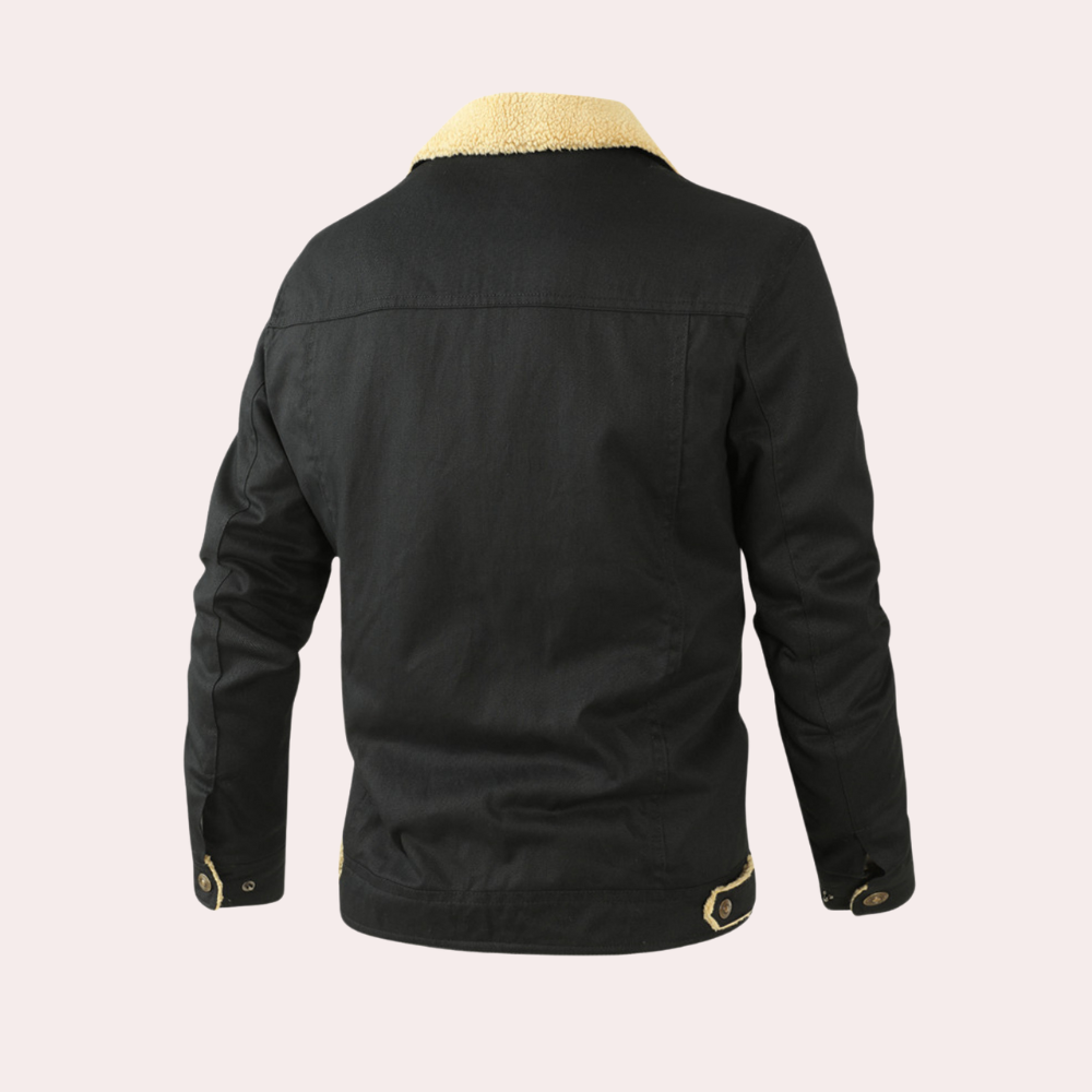 Sherpa Lined Durable Trucker Jacket