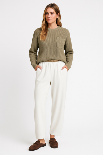Knit Relaxed Fit Loungewear Set