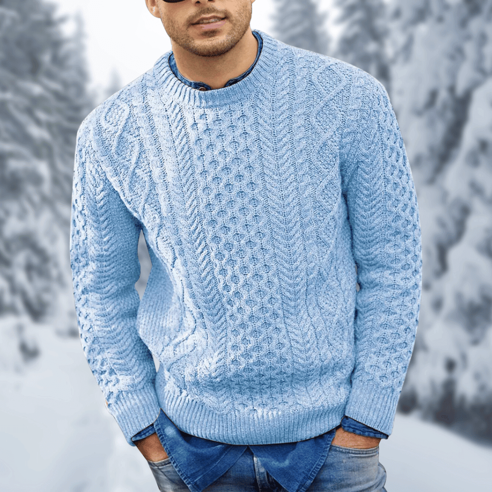 Warm Knitted Wool Sweater