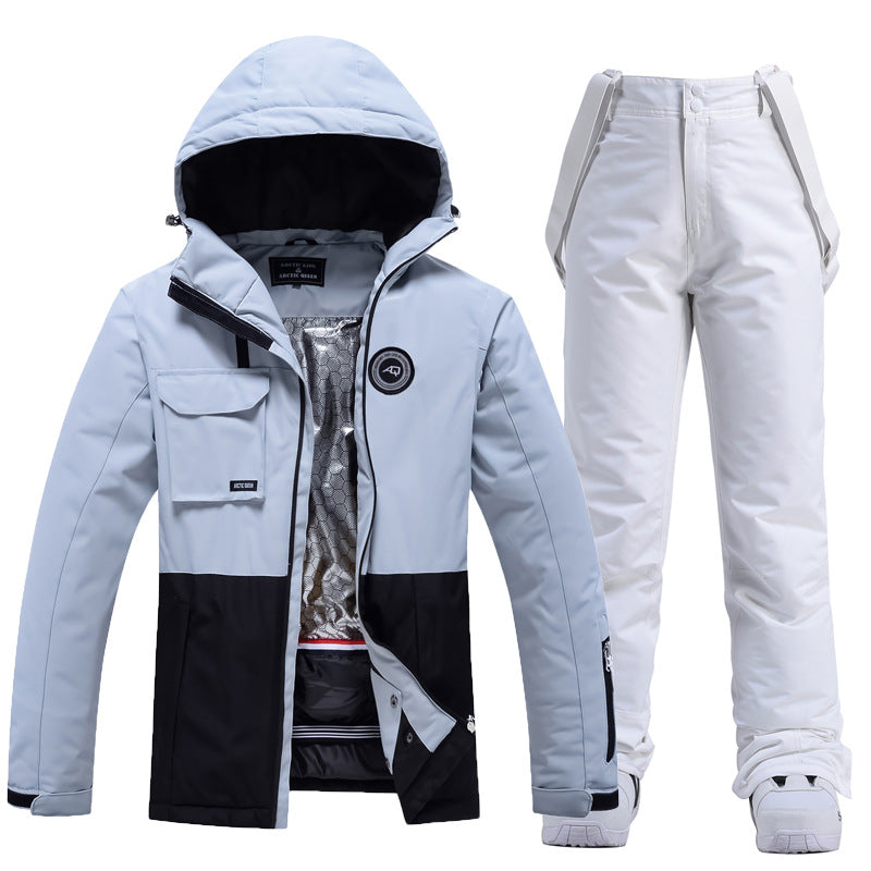 Water-Resistant Windproof Tailored Ski Suit