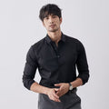 Men's Shirt – Slim Fit – Silky Feel – Long Sleeves – Business Casual