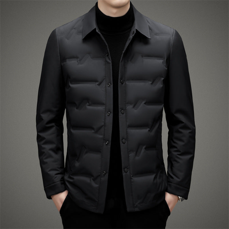 Water-Resistant Quilted Tailored Fit Jacket