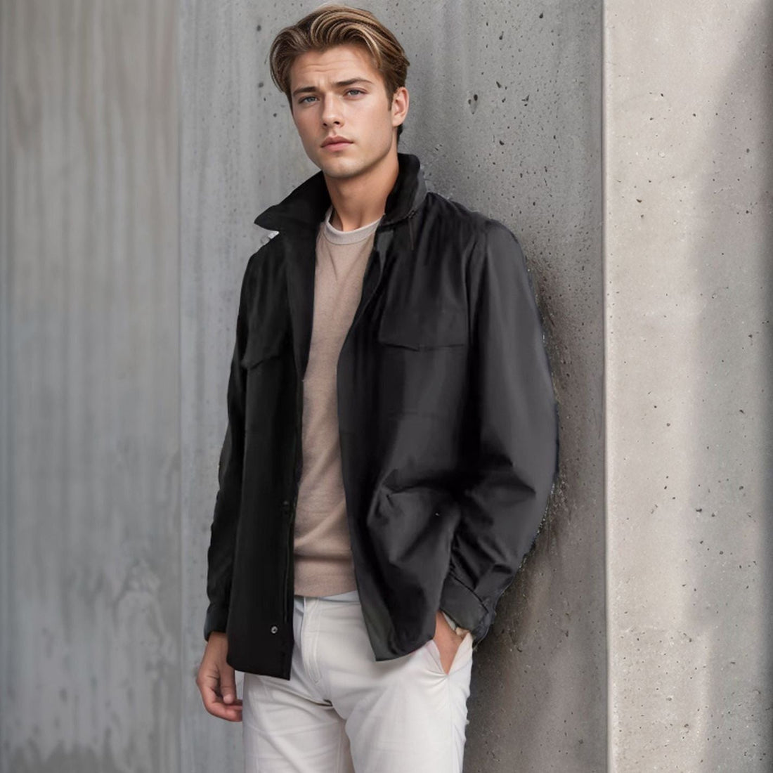Utility Pocket Relaxed Fit Field Jacket