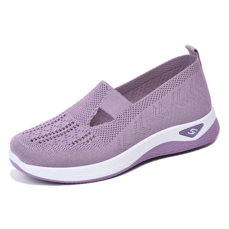 Women's Shoes – Slip-on – Breathable Mesh – Lightly Padded Sole – Everyday Comfort