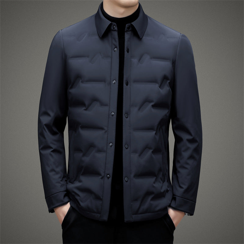 Water-Resistant Quilted Tailored Fit Jacket