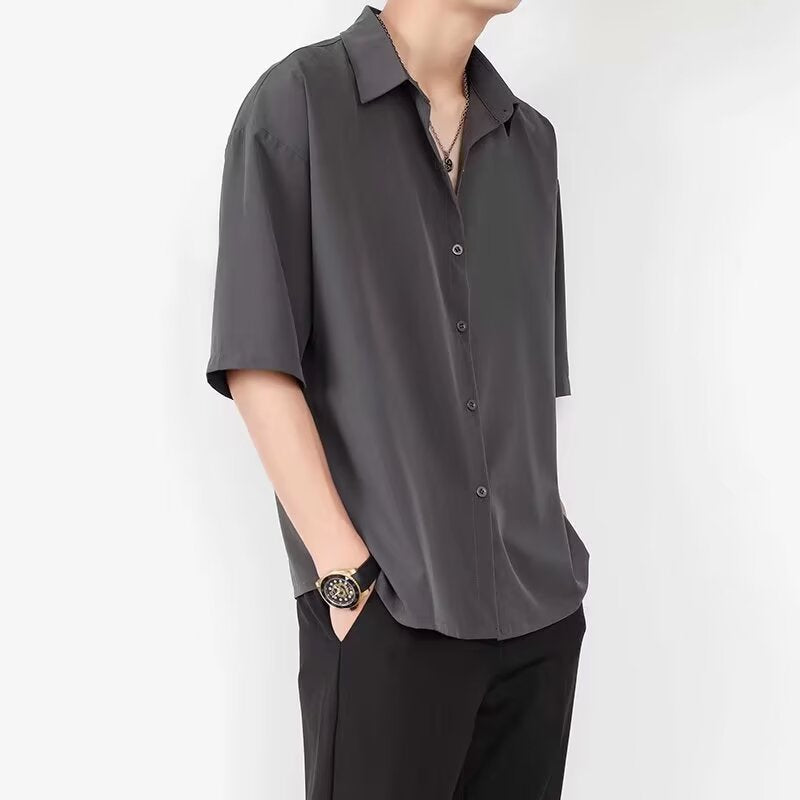 Short Sleeve Relaxed Fit Lightweight Breathable Shirt