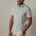 Men's polo shirt – cotton blend – regular fit – short sleeve – chest pocket