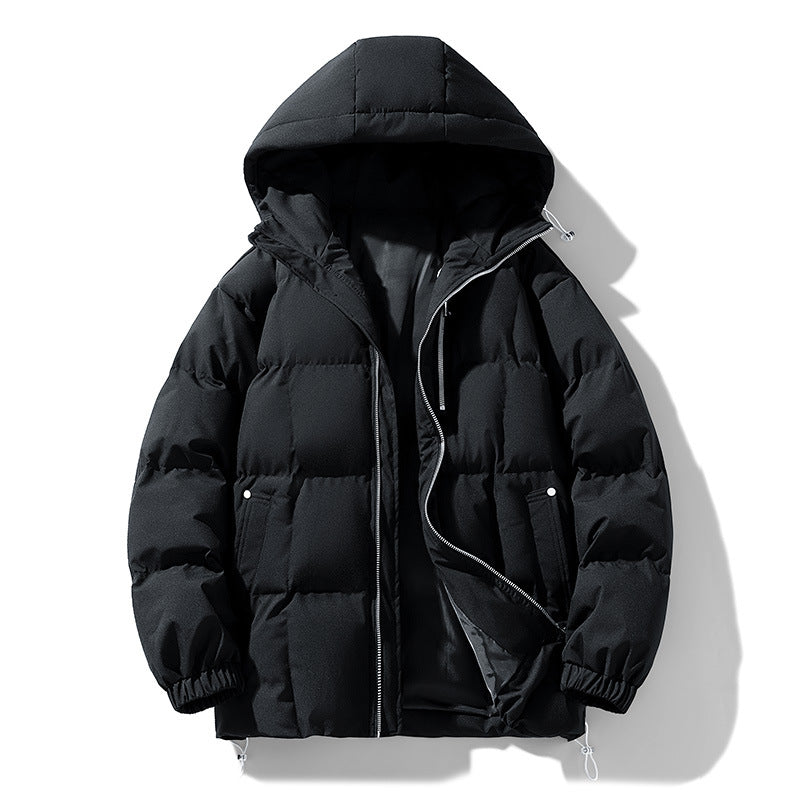 Oversized Quilted Hooded Puffer Jacket