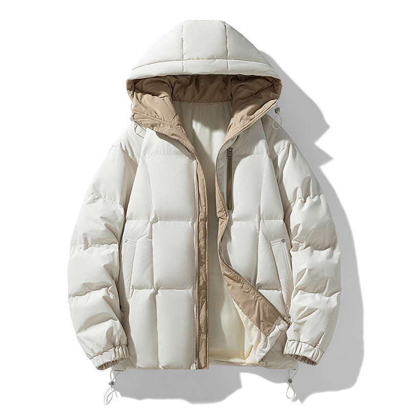 Oversized Quilted Hooded Puffer Jacket