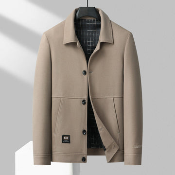 Wool Blend Structured Fit Blazer