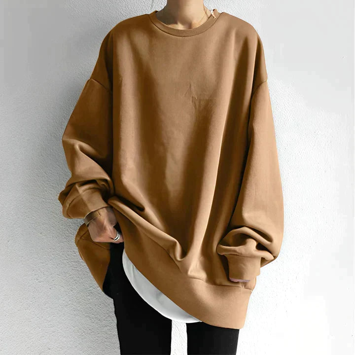 Oversized Fit Knit Pullover Sweater